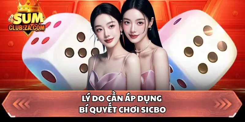 Lý do cần áp dụng bí quyết chơi Sicbo